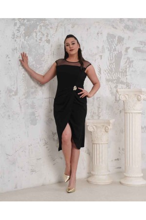 225977 SİYAH ELBİSE