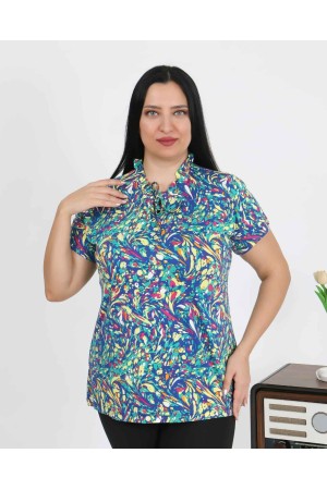 225995 DESENLİ BLUZ