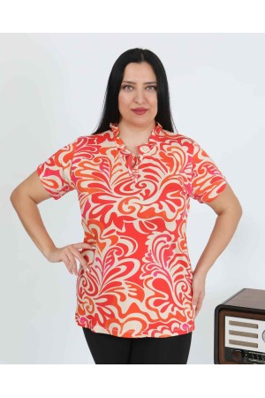 225996 DESENLİ BLUZ