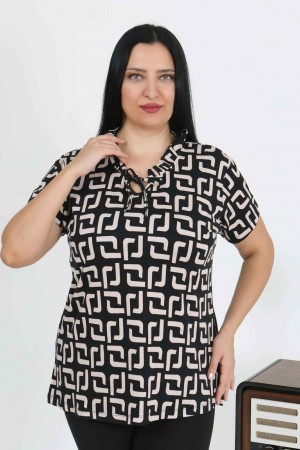 225997 DESENLİ BLUZ