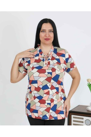 225998 DESENLİ BLUZ