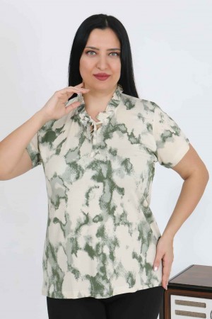 226000 DESENLİ BLUZ