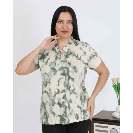 226000 DESENLİ BLUZ