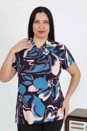 226001 DESENLİ BLUZ