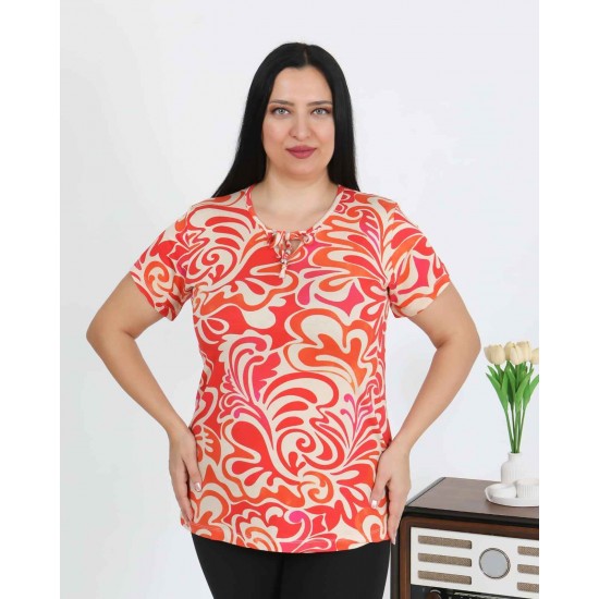 226008 DESENLİ BLUZ