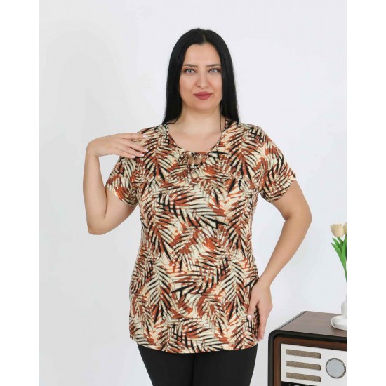 226016 DESENLİ BLUZ