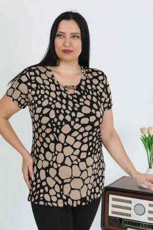 226027 DESENLİ BLUZ