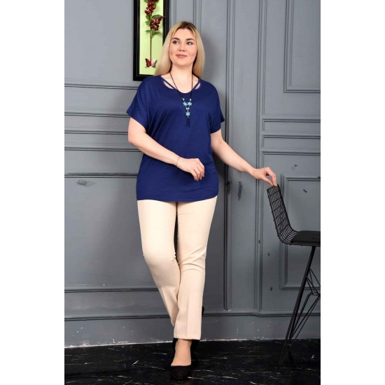 226051 LACİVERT BLUZ