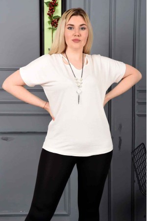 226054 белый БЛУЗКА