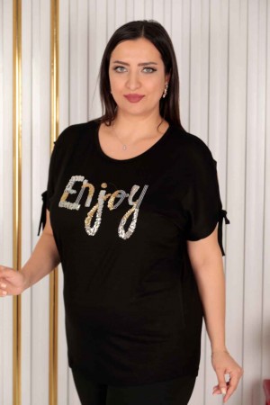 226167 черный БЛУЗКА