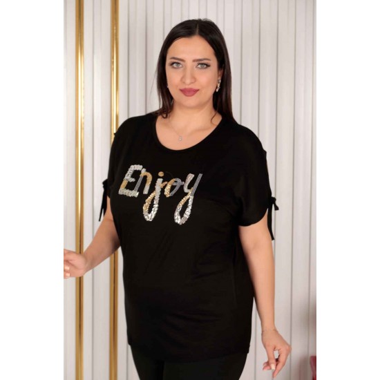 226167 черный БЛУЗКА