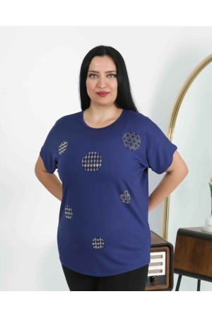 226182 синий БЛУЗКА