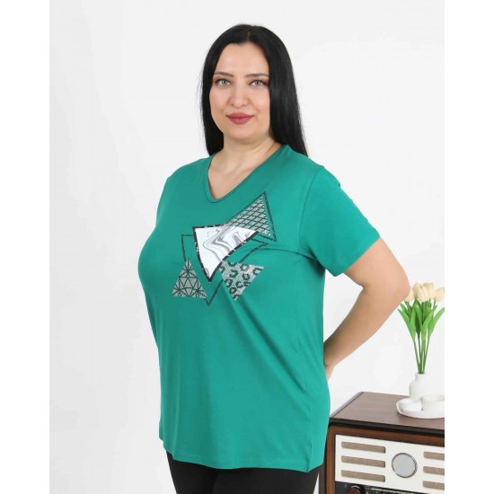 226188 зеленый БЛУЗКА