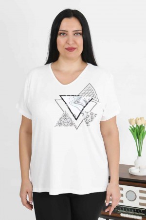 226191 белый БЛУЗКА