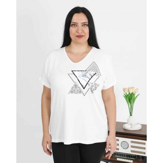 226191 белый БЛУЗКА