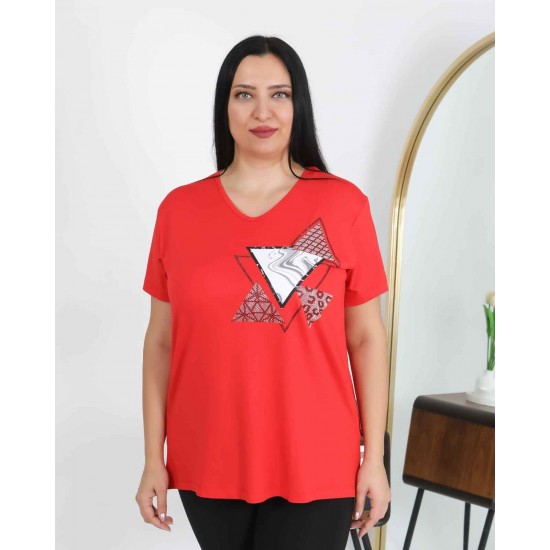 226192 красный БЛУЗКА