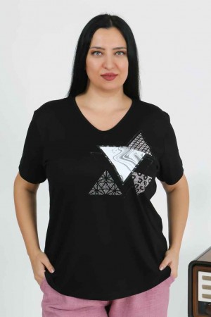 226193 черный БЛУЗКА