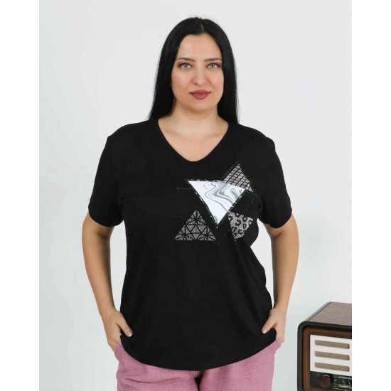 226193 черный БЛУЗКА