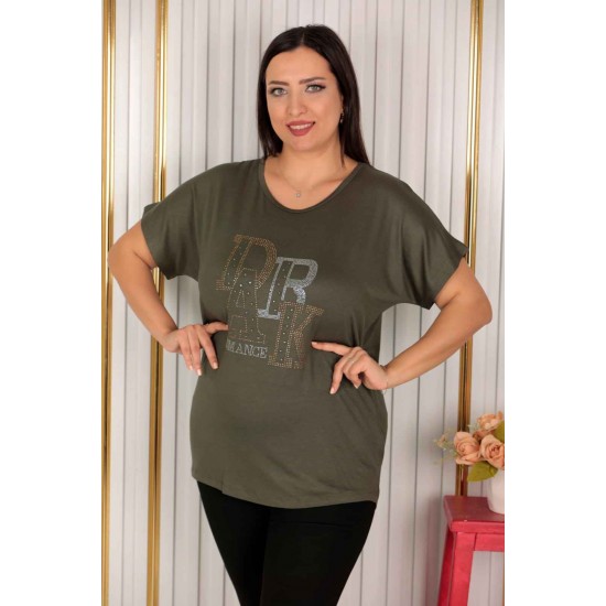 226195 цвет хаки БЛУЗКА