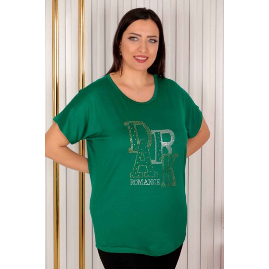 226202 зеленый БЛУЗКА