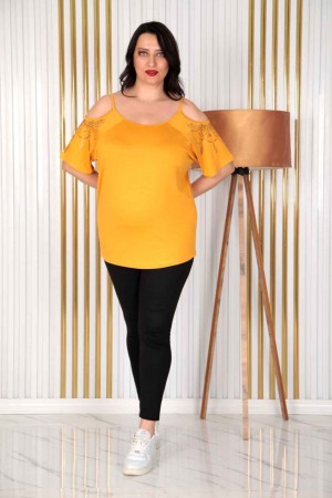 226257 желтый БЛУЗКА