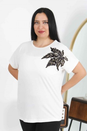 226266 белый БЛУЗКА