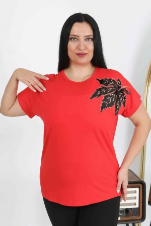 226269 красный БЛУЗКА