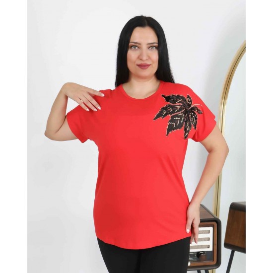 226269 красный БЛУЗКА