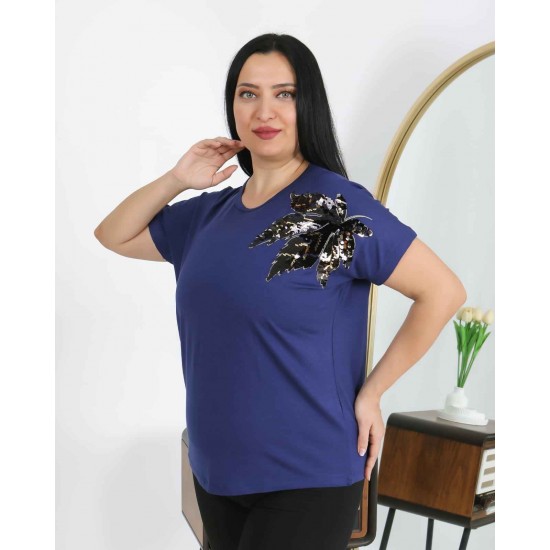 226271 синий БЛУЗКА