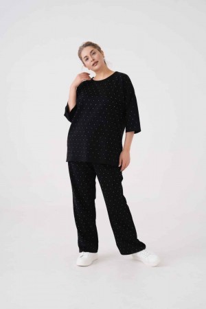 226297 черный Трек чемодан