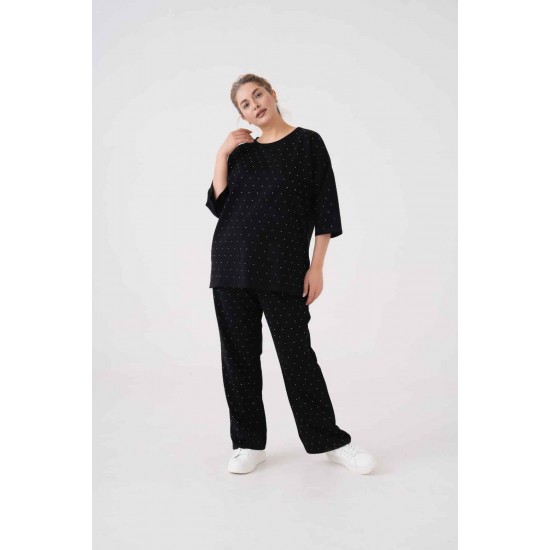 226297 черный Трек чемодан