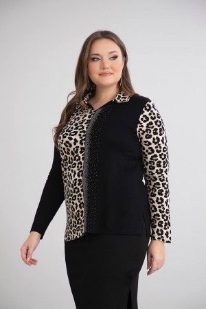 226314 узорчатый РУБАШКА