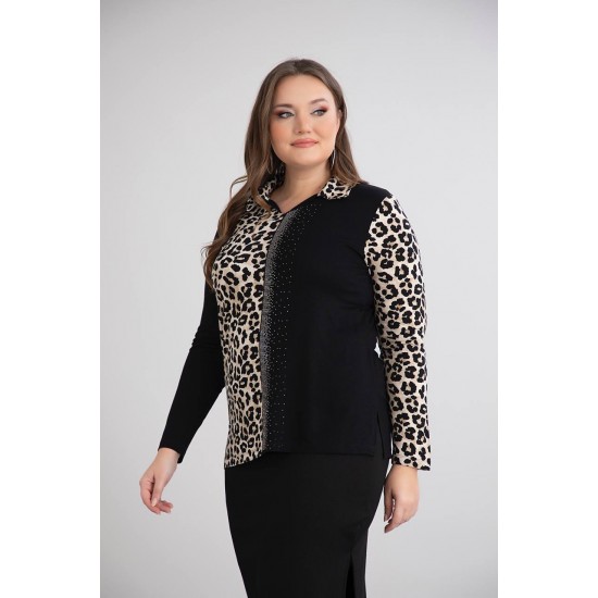 226314 узорчатый РУБАШКА