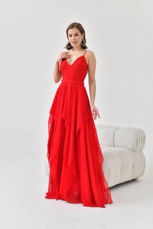 226362 KIRMIZI ABİYE