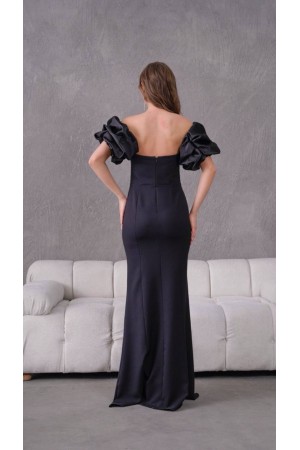 226386 SİYAH ABİYE