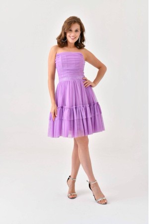 226391 сирень Вечернее платье