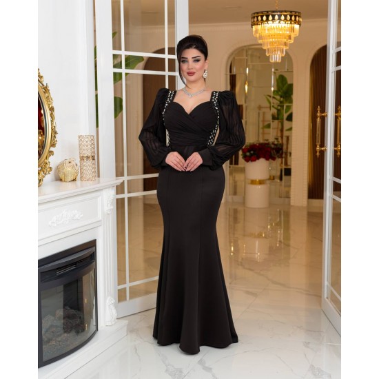 226454 черный Вечернее платье