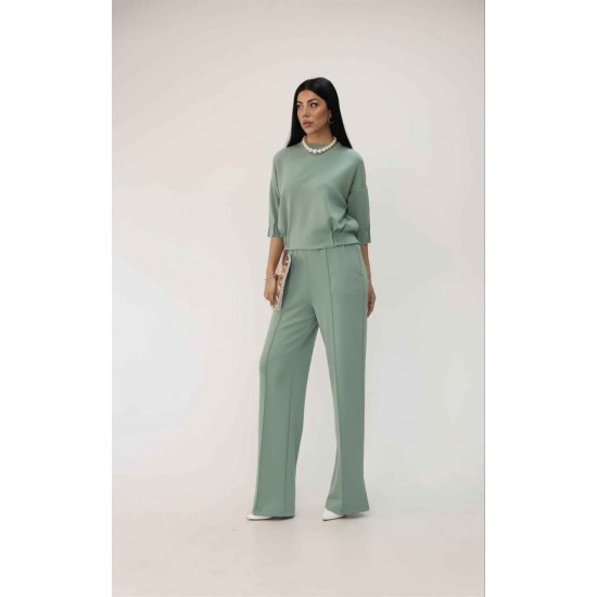 226497 Вода зеленая Трек чемодан