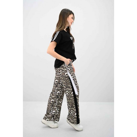 226506 леопард Трек чемодан