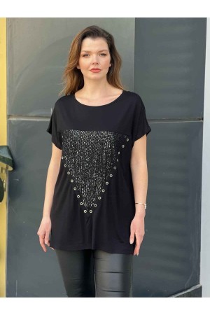 226580 SİYAH BLUZ