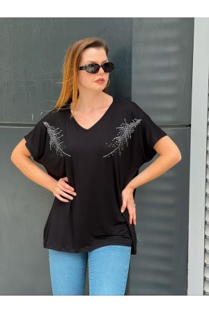 226587 SİYAH BLUZ