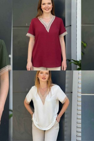 226613 черный БЛУЗКА