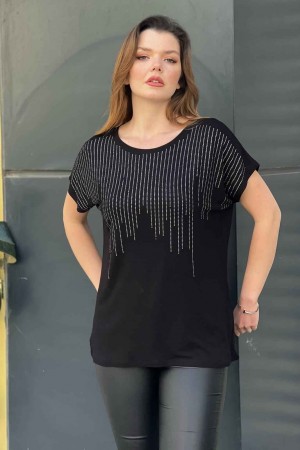 226632 черный БЛУЗКА