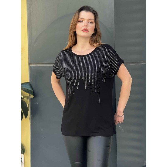 226632 черный БЛУЗКА
