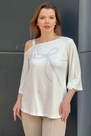 226635 белый БЛУЗКА