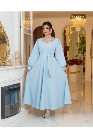 226644 BEBE MAVİ ABİYE