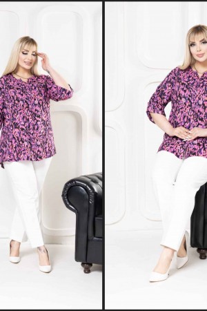 226795 узорчатый РУБАШКА