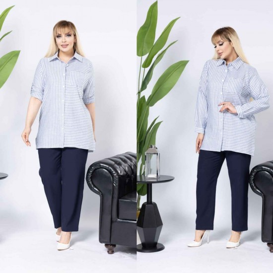 226807 в полоску РУБАШКА