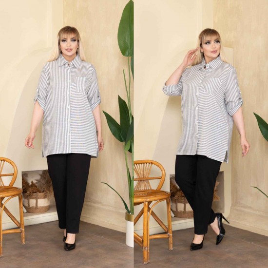 226808 в полоску РУБАШКА