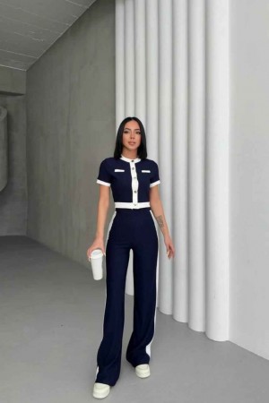 226846 SİYAH PANTOLON TAKIM